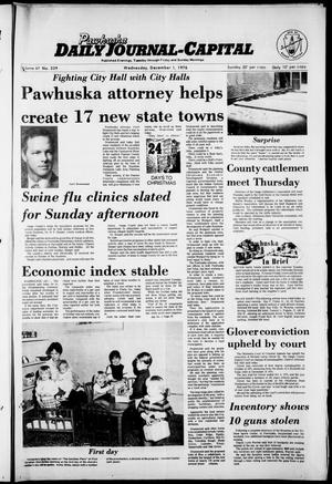 Pawhuska Daily Journal-Capital (Pawhuska, Okla.), Vol. 67, No. 239, Ed. 1 Wednesday, December 1, 1976