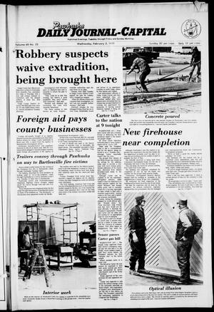 Pawhuska Daily Journal-Capital (Pawhuska, Okla.), Vol. 68, No. 23, Ed. 1 Wednesday, February 2, 1977