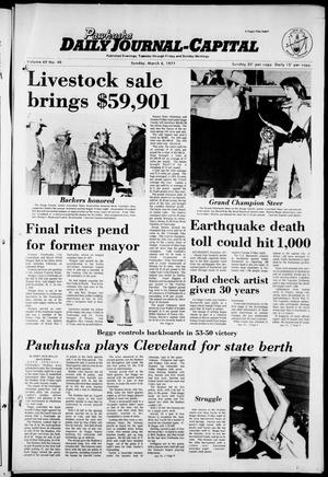 Pawhuska Daily Journal-Capital (Pawhuska, Okla.), Vol. 68, No. 46, Ed. 1 Sunday, March 6, 1977
