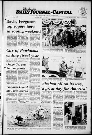 Pawhuska Daily Journal-Capital (Pawhuska, Okla.), Vol. 68, No. 122, Ed. 1 Tuesday, June 21, 1977
