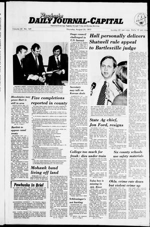 Pawhuska Daily Journal-Capital (Pawhuska, Okla.), Vol. 68, No. 169, Ed. 1 Thursday, August 25, 1977