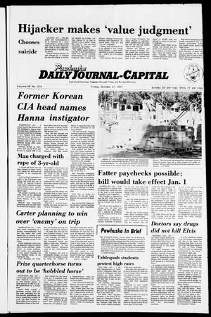 Pawhuska Daily Journal-Capital (Pawhuska, Okla.), Vol. 68, No. 210, Ed. 1 Friday, October 21, 1977