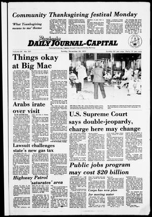 Pawhuska Daily Journal-Capital (Pawhuska, Okla.), Vol. 68, No. 231, Ed. 1 Sunday, November 20, 1977