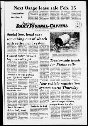 Pawhuska Daily Journal-Capital (Pawhuska, Okla.), Vol. 68, No. 234, Ed. 1 Friday, November 25, 1977