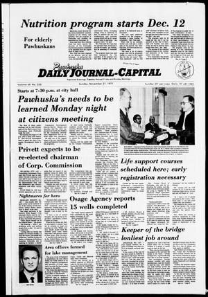 Pawhuska Daily Journal-Capital (Pawhuska, Okla.), Vol. 68, No. 235, Ed. 1 Sunday, November 27, 1977