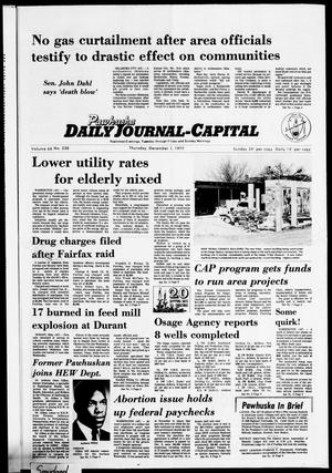 Pawhuska Daily Journal-Capital (Pawhuska, Okla.), Vol. 68, No. 238, Ed. 1 Thursday, December 1, 1977