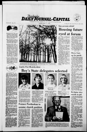 Pawhuska Daily Journal-Capital (Pawhuska, Okla.), Vol. 69, No. 72, Ed. 1 Tuesday, April 11, 1978