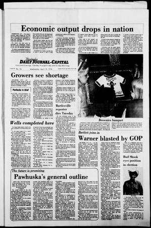 Pawhuska Daily Journal-Capital (Pawhuska, Okla.), Vol. 69, No. 78, Ed. 1 Wednesday, April 19, 1978