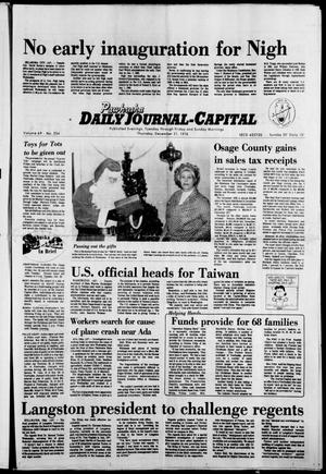 Primary view of object titled 'Pawhuska Daily Journal-Capital (Pawhuska, Okla.), Vol. 69, No. 254, Ed. 1 Thursday, December 21, 1978'.