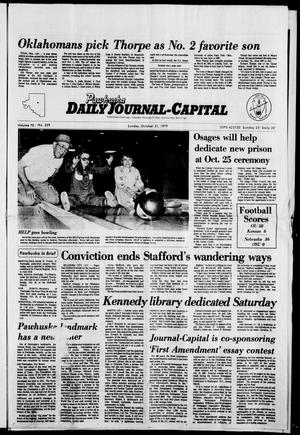 Pawhuska Daily Journal-Capital (Pawhuska, Okla.), Vol. 70, No. 209, Ed. 1 Sunday, October 21, 1979