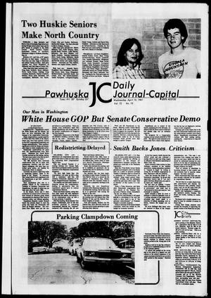 Pawhuska Daily Journal-Capital (Pawhuska, Okla.), Vol. 72, No. 73, Ed. 1 Wednesday, April 15, 1981