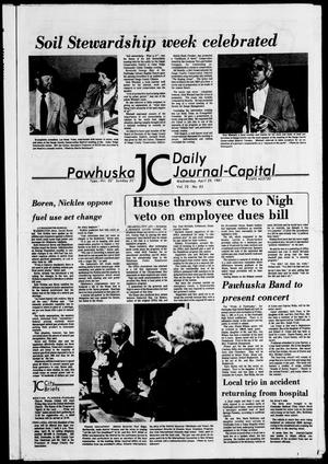Pawhuska Daily Journal-Capital (Pawhuska, Okla.), Vol. 72, No. 83, Ed. 1 Wednesday, April 29, 1981