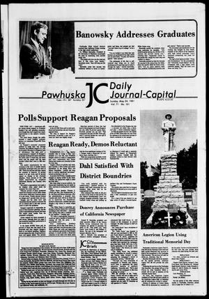 Pawhuska Daily Journal-Capital (Pawhuska, Okla.), Vol. 72, No. 101, Ed. 1 Sunday, May 24, 1981