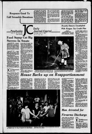 Pawhuska Daily Journal-Capital (Pawhuska, Okla.), Vol. 72, No. 114, Ed. 1 Thursday, June 11, 1981