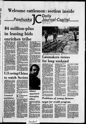 Pawhuska Daily Journal-Capital (Pawhuska, Okla.), Vol. 72, No. 119, Ed. 1 Thursday, June 18, 1981