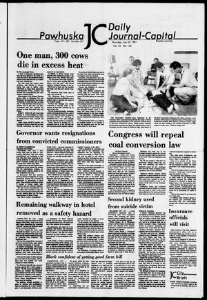 Pawhuska Daily Journal-Capital (Pawhuska, Okla.), Vol. 72, No. 142, Ed. 1 Thursday, July 23, 1981