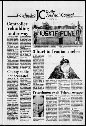 Pawhuska Daily Journal-Capital (Pawhuska, Okla.), Vol. 72, No. 154, Ed. 1 Sunday, August 9, 1981