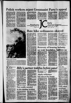 Pawhuska Daily Journal-Capital (Pawhuska, Okla.), Vol. 71, No. 166, Ed. 1 Tuesday, August 19, 1980