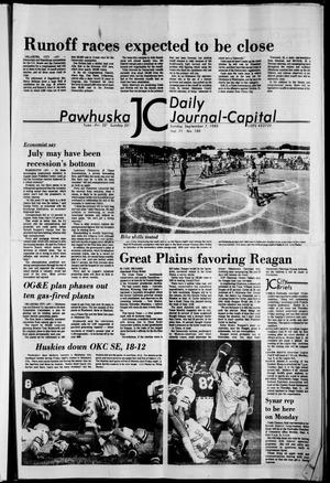 Pawhuska Daily Journal-Capital (Pawhuska, Okla.), Vol. 71, No. 180, Ed. 1 Sunday, September 7, 1980