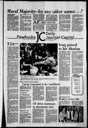 Pawhuska Daily Journal-Capital (Pawhuska, Okla.), Vol. 71, No. 205, Ed. 1 Sunday, October 12, 1980