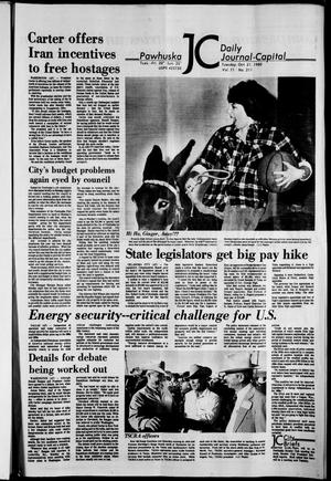 Pawhuska Daily Journal-Capital (Pawhuska, Okla.), Vol. 71, No. 211, Ed. 1 Tuesday, October 21, 1980