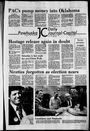 Pawhuska Daily Journal-Capital (Pawhuska, Okla.), Vol. 71, No. 213, Ed. 1 Thursday, October 23, 1980