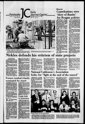 Pawhuska Daily Journal-Capital (Pawhuska, Okla.), Vol. 72, No. 60, Ed. 1 Thursday, March 26, 1981