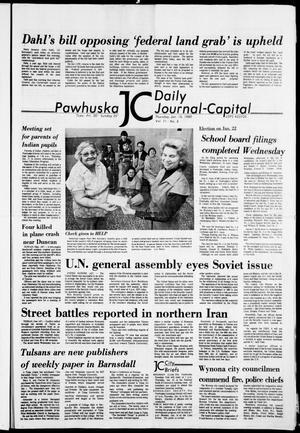 Pawhuska Daily Journal-Capital (Pawhuska, Okla.), Vol. 71, No. 8, Ed. 1 Thursday, January 10, 1980