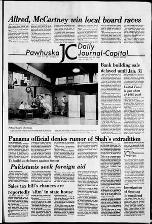 Pawhuska Daily Journal-Capital (Pawhuska, Okla.), Vol. 71, No. 17, Ed. 1 Wednesday, January 23, 1980