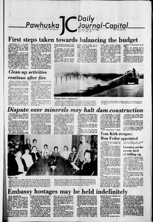 Pawhuska Daily Journal-Capital (Pawhuska, Okla.), Vol. 71, No. 58, Ed. 1 Thursday, March 20, 1980