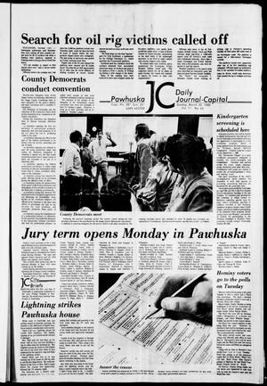 Primary view of object titled 'Pawhuska Daily Journal-Capital (Pawhuska, Okla.), Vol. 71, No. 65, Ed. 1 Sunday, March 30, 1980'.