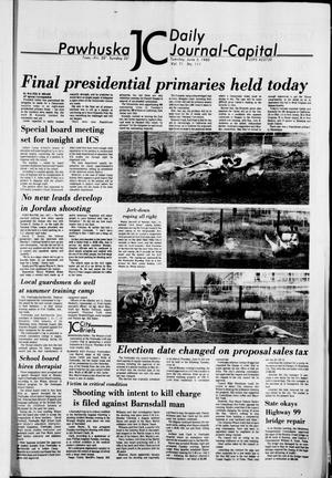 Pawhuska Daily Journal-Capital (Pawhuska, Okla.), Vol. 71, No. 111, Ed. 1 Tuesday, June 3, 1980