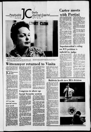 Pawhuska Daily Journal-Capital (Pawhuska, Okla.), Vol. 71, No. 124, Ed. 1 Friday, June 20, 1980