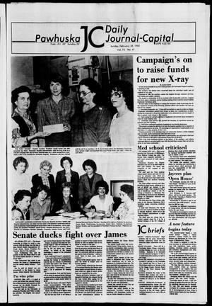 Pawhuska Daily Journal-Capital (Pawhuska, Okla.), Vol. 73, No. 41, Ed. 1 Sunday, February 28, 1982