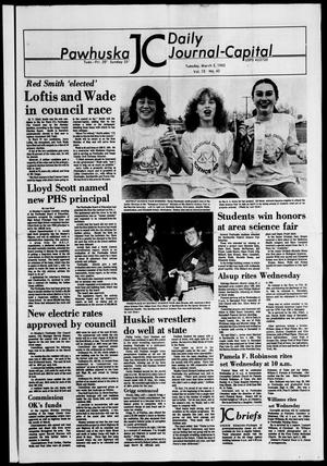 Pawhuska Daily Journal-Capital (Pawhuska, Okla.), Vol. 73, No. 42, Ed. 1 Tuesday, March 2, 1982