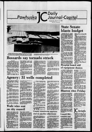 Pawhuska Daily Journal-Capital (Pawhuska, Okla.), Vol. 73, No. 53, Ed. 1 Wednesday, March 17, 1982