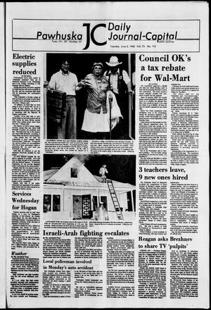 Pawhuska Daily Journal-Capital (Pawhuska, Okla.), Vol. 73, No. 112, Ed. 1 Tuesday, June 8, 1982