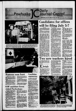Pawhuska Daily Journal-Capital (Pawhuska, Okla.), Vol. 73, No. 123, Ed. 1 Wednesday, June 23, 1982