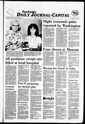 Pawhuska Daily Journal-Capital (Pawhuska, Okla.), Vol. 73, No. 143, Ed. 1 Wednesday, July 21, 1982