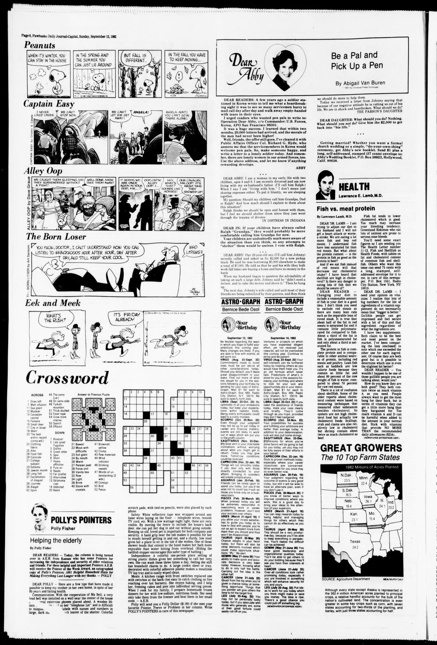 Pawhuska Daily Journal-Capital (Pawhuska, Okla.), Vol. 73, No. 181, Ed. 1 Sunday, September 12, 1982
                                                
                                                    [Sequence #]: 6 of 10
                                                
