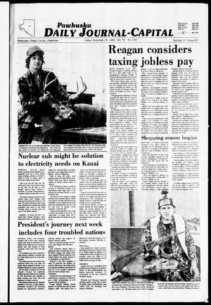 Pawhuska Daily Journal-Capital (Pawhuska, Okla.), Vol. 73, No. 234, Ed. 1 Friday, November 26, 1982