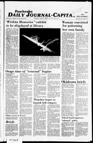 Pawhuska Daily Journal-Capital (Pawhuska, Okla.), Vol. 74, No. 117, Ed. 1 Thursday, June 9, 1983