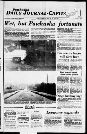 Pawhuska Daily Journal-Capital (Pawhuska, Okla.), Vol. 74, No. 211, Ed. 1 Friday, October 21, 1983