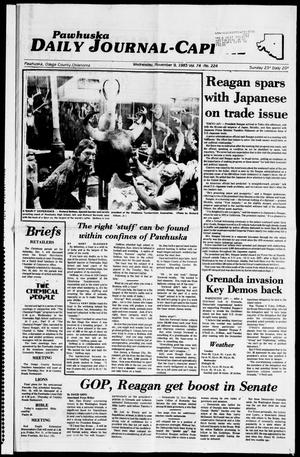 Pawhuska Daily Journal-Capital (Pawhuska, Okla.), Vol. 74, No. 224, Ed. 1 Wednesday, November 9, 1983