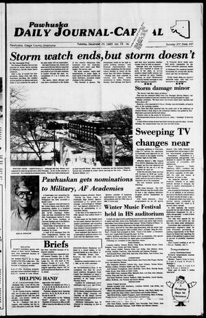 Pawhuska Daily Journal-Capital (Pawhuska, Okla.), Vol. 74, No. 250, Ed. 1 Tuesday, December 20, 1983
