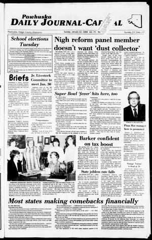 Pawhuska Daily Journal-Capital (Pawhuska, Okla.), Vol. 75, No. 16, Ed. 1 Sunday, January 22, 1984