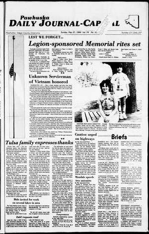 Pawhuska Daily Journal-Capital (Pawhuska, Okla.), Vol. 74, No. 106, Ed. 1 Sunday, May 27, 1984