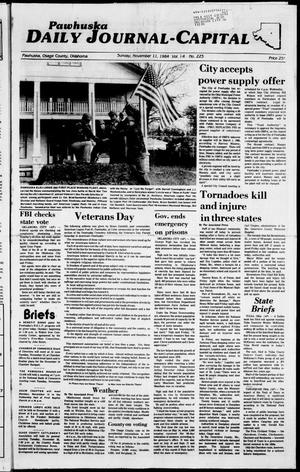 Pawhuska Daily Journal-Capital (Pawhuska, Okla.), Vol. 74, No. 225, Ed. 1 Sunday, November 11, 1984