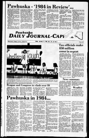 Pawhuska Daily Journal-Capital (Pawhuska, Okla.), Vol. 75, No. 3, Ed. 1 Friday, January 4, 1985