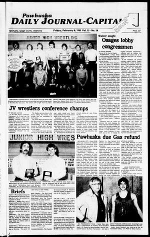 Pawhuska Daily Journal-Capital (Pawhuska, Okla.), Vol. 75, No. 28, Ed. 1 Friday, February 8, 1985